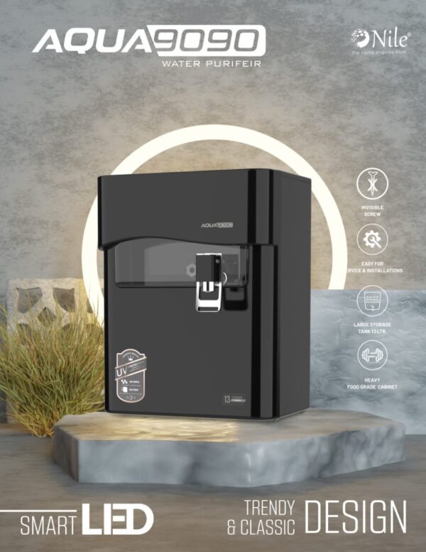 Nile Aqua 9090 10 Litre RO + UV + TDS Water Purifier - Image 4