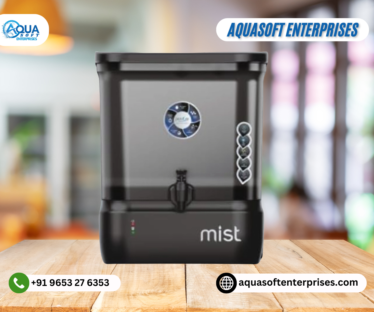 Pure One Mist RO System With Copper Alkaline Filter Multicolor - Image 3