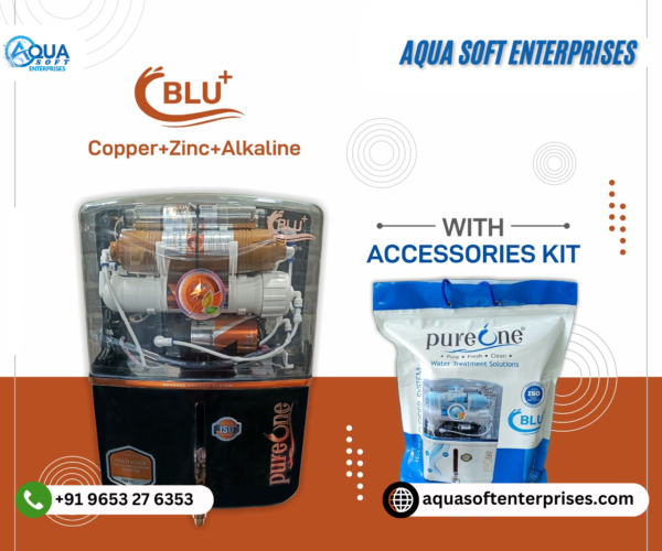 Pure One Blu+ RO+UV+UF Water Purifier System - Image 2