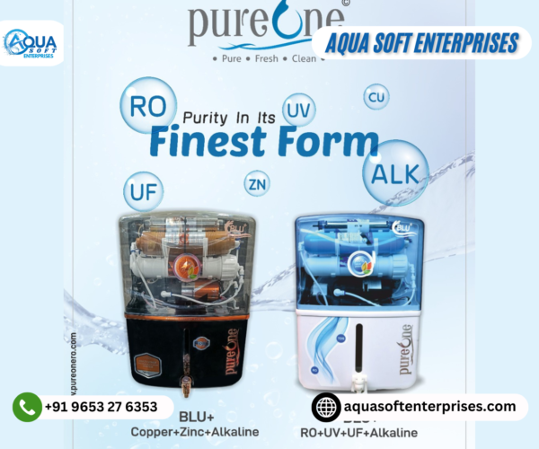 Pure One Blu+ RO+UV+UF Water Purifier System - Image 3