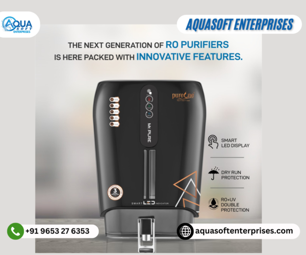 Pure one Advance RO+UV system With smart LED, 10L Tank,20 LPH Flow - Image 2