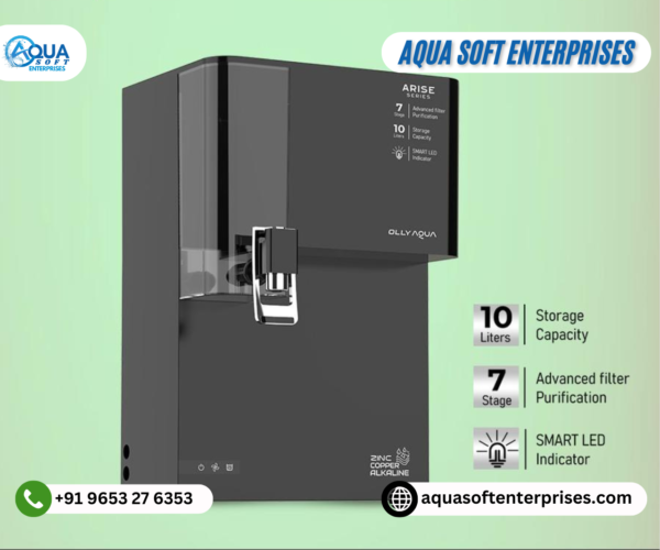 Pure One Olly Aqua Premium Advance RO+UV Water Purifier Multi Storage With Copper Zinc Filter - Image 3