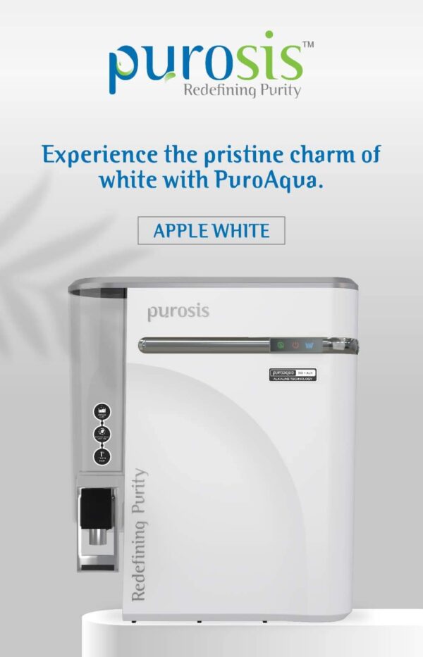 Purosis PURAQ-WHIT 9 L RO + UV + Alkaline Water Purifier - Image 3