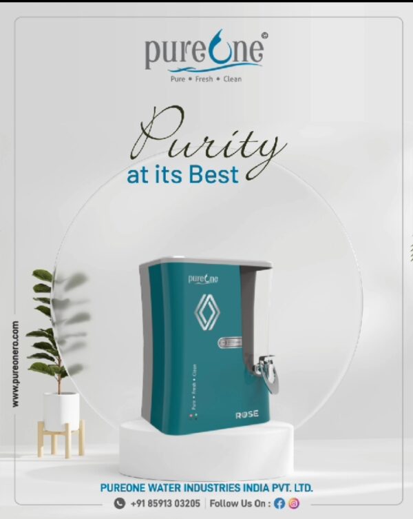 Pure One Smart Rose RO+UV Water Purifier - Image 2