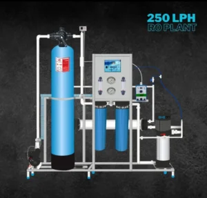 250 LPH Reverse Osmosis Water Plant