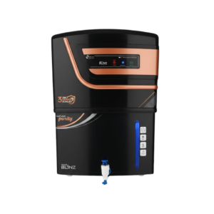 Aqua Blinz RO + UV + UF Water Purifier with Zinc Alkaline Technology | Premium Black Design | Free Installation