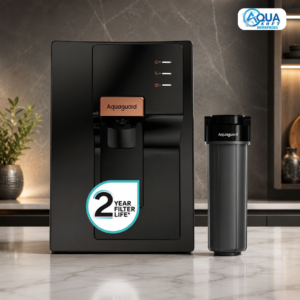 Aquaguard Aspire Nova 2X RO + UV Stainless Steel Water Purifier | 2 Year Filter Life | With Mega Sediment Filter