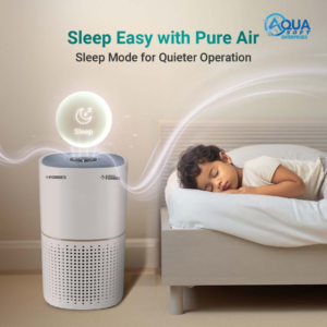 Eureka Forbes 270 Surround 360° Air Purifier | True HEPA H13 Filter | Covers up to 365 Sq. Ft. | 1.5-2 Yr Filter Life | Air Quality Display
