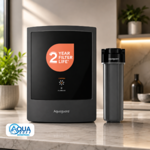 Aquaguard Enrich Crest UV Duo 2X Water Purifier | 2 Year Filter Life | With Mega Sediment Filter
