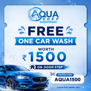 Free Car Wash Worth 1500/- On Door Step